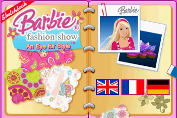 Barbie Fashion Show - An Eye for Style (USA) (En,Fr) screen shot title